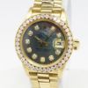 Picture of Vintage Ladies Rolex 26mm Datejust Oyster Perpetual Watch in 18k Yellow Gold & Diamond