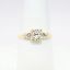 Picture of Antique 14k Yellow Gold & .25ct Old European Cut Diamond Engagement Ring