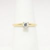 Picture of Vintage 14k Yellow Gold & .20ct Diamond Solitaire Engagement Ring