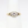 Picture of Art Deco Era 14k Yellow, 18k White Gold & Diamond Engagement Ring by JABEL