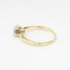 Picture of Vintage 14k Yellow Gold & .53ct Transitional Round Brilliant Cut Diamond Engagement Ring