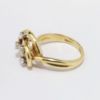 Picture of 14k Yellow Gold & Diamond Lover's Knot Ring