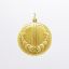 Picture of Early 20th Century 14k Yellow Gold Locket with Laurel Garland Motif