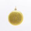 Picture of Early 20th Century 14k Yellow Gold Locket with Laurel Garland Motif