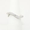 Picture of Modern 18k White Gold & Diamond Waved Ring with Heart & Star Cutouts 