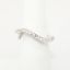 Picture of Modern 18k White Gold & Diamond Waved Ring with Heart & Star Cutouts 