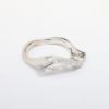 Picture of Modern 18k White Gold & Diamond Waved Ring with Heart & Star Cutouts 