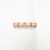 Picture of 10k Rose Gold & Diamond Linked Circles Ring