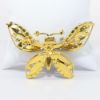 Picture of Vintage Signed Weiss 'Trembler' en Tremblent Blue Rhinestone Butterfly Brooch