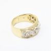 Picture of 14k Two-Tone Gold & 0.33ct Diamond Statement Ring