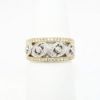 Picture of 14k Two-Tone Gold & 0.33ct Diamond Statement Ring