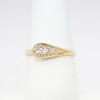 Picture of 14k Yellow Gold & Diamond Asymmetrical 'Wrap' Ring 