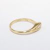 Picture of 14k Yellow Gold & Diamond Asymmetrical 'Wrap' Ring 