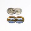 Picture of Antique Thomae Company Sterling Silver & Enameled Cufflinks with Hunting Dogs (Pointer)