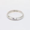 Picture of Men's 14k White Gold Narrow Wedding Band with Milgrain Edges