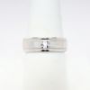 Picture of Men's 10k White Gold Hammered Look Wedding Band with Milgrain Details