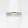 Picture of 18k Gold and Platinum Hammered Finish Men's Wedding Band