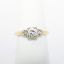 Picture of Vintage 14k Two-Tone Gold & Round Brilliant Cut Diamond Engagement Ring