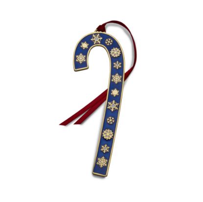 Picture of 2024 44th Edition Wallace Gold Plated Candy Cane Ornament