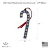 Picture of 2024 44th Edition Wallace Candy Cane Ornament