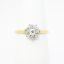 Picture of Antique Victorian 18k Yellow Gold & Old Mine Cut Diamond Cluster Ring