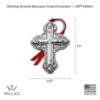 Picture of 2024 29th Edition Wallace Grande Baroque Cross Ornament