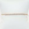 Picture of 10k Rose Gold & Diamond Bolo Bracelet