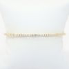 Picture of Flexible 18k Yellow Gold & Diamond Bangle Bracelet 