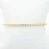 Picture of Flexible 14k Yellow Gold & Diamond Bangle Bracelet 