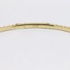 Picture of Flexible 14k Yellow Gold & Diamond Bangle Bracelet 