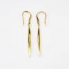 Picture of 18k Yellow Gold Tiffany & Co. Slender 'Feather' Drop Earrings