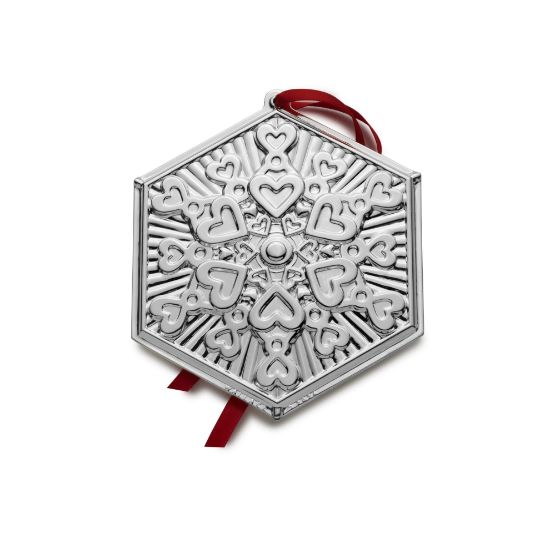 Picture of 2024 4th Edition Wallace Snowflake Silver Plated Ornament