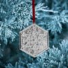 Picture of 2024 4th Edition Wallace Snowflake Silver Plated Ornament