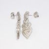 Picture of Vintage Inspired 18k White Gold & Diamond Dangle Earrings 