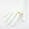 Picture of Modernist 14k Yellow Gold, Emerald and Diamond Ring