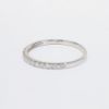 Picture of Delicate 14k White Gold & Diamond Wedding Band