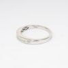 Picture of 14k White Gold & Channel Set Diamond Wedding Band