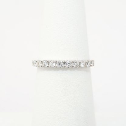 Picture of 14k White Gold & 0.25ct Diamond Wedding Band