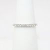 Picture of Classic 14k White Gold & Diamond Wedding Band