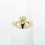 Picture of 14k Yellow Gold Irish Claddagh Ring