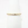 Picture of 14k Yellow Gold & Channel Set Diamond Wedding Band