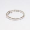 Picture of 14k White Gold & Five Diamond Wedding Band