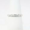 Picture of Classic 14k White Gold & Diamond Wedding Band