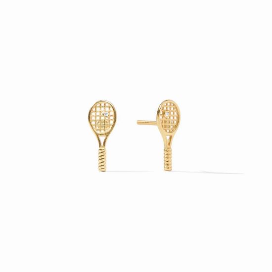 Picture of Julie Vos Tennis Racquet Stud Earrings