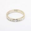 Picture of Classic 14k White Gold & Diamond Wedding Band