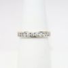 Picture of Classic 14k White Gold & Diamond Wedding Band