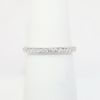 Picture of Delicate 14k White Gold & Diamond Wedding Band