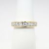 Picture of 14k Yellow Gold & Channel Set Diamond Wedding Band