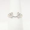 Picture of 14k White Gold & Diamond Wedding Ring Enhancer