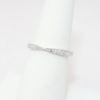 Picture of 18k White Gold & Diamond Lightly Contoured Wedding Band